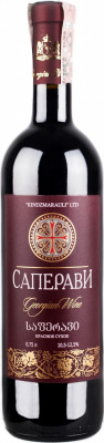 Вино Асканели Саперави Грузия кр сух 0,75л 12,5%
