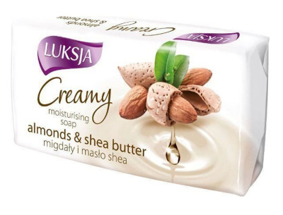 Мыло Люксия 90г Крем Миндаль/Масло ши