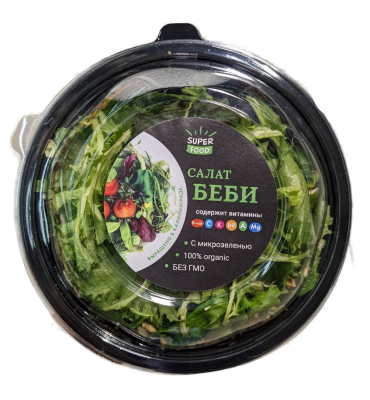 Салатный микс Беби с микрозеленью 100г