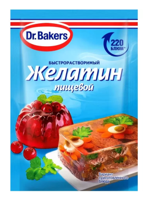 Желатин пищевой Др.Бейкерс 10г