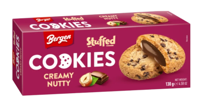 Печенье Берген ореховый крем 130г