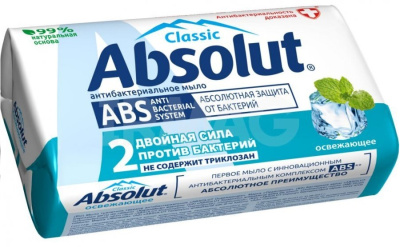 Мыло Абсолют 90г Освежающее классик