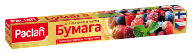 Бумага для выпечки Паклан с антипригарным покрытием 36х42см 12листов