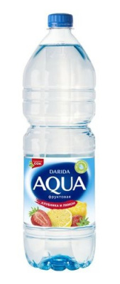 Вода питьевая Дарида Аква Клубника/Лимон негаз 1,5л