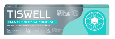 Зубная паста Tiswell реминерализующая с наногидроксиапатитом 110г