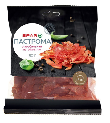 Пастрома с/в из свинины SPAR 50г
