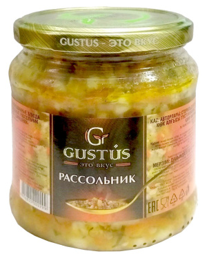 Рассольник домашний Густус 450г