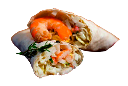Шаурма с креветкой 290г Цех