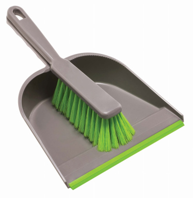 Набор Йорк совок с резинкой + метелка