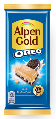 Шоколад Альпен Голд Орео Два Шоколада 85г