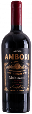 Вино Бадагони Мукузани кр сух 0,75л 11-13%