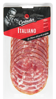 Колбаса с/к Итальянская Кортадор нарезка 80г