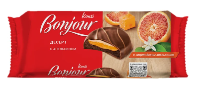 Десерт Бонжур с Апельсином 220г