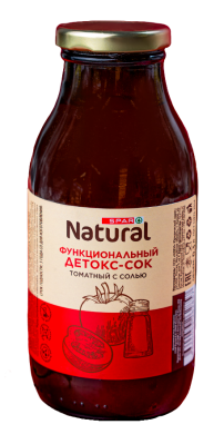 Сок детокс SPAR Natural Томатный с солью 0,3л ст/б