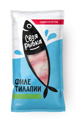 Филе тилапии с/м Своя рыбка 400г