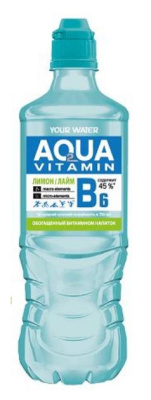Напиток Your Water Аква Витамин Лимона/Лайм 0,75л пл/б