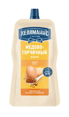 Соус Хеллманнс Медово-горчичный 200г д/п