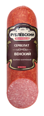 Колбаса в/к Сервелат Венский Рублевский 300г