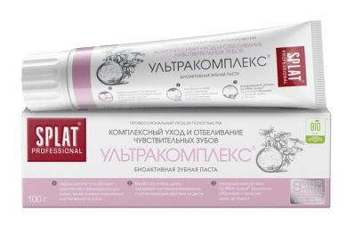 Зубная паста Сплат Ультракомплекс 100г