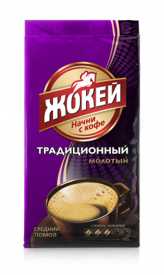 Кофе молотый Жокей Традиционный 100г