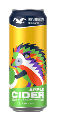 Сидр Яблочный Горьковская пивоварня 0,45л 5,0% ж/б