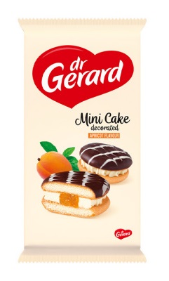 Печенье Др Джерард Мини Кейк Абрикос 165г