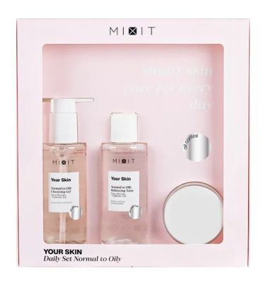 Набор Миксит тоник 150мл+крем 50мл+гель 150мл с ниацинамид