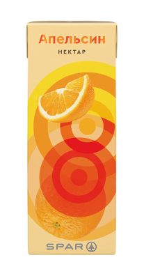Нектар SPAR Апельсин 0,2л