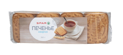 Печенье SPAR Сахарное Юбилейное Торжество 380г