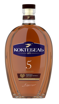 Коньяк Коктебель 5 лет 1л 40%