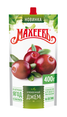 Джем Махеев Клюквенный 400г д/п