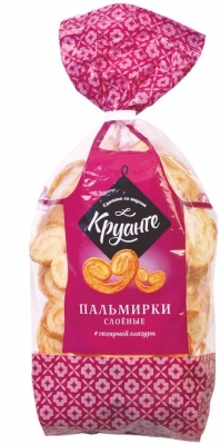 Печенье Круанте Пальмирки Черемушки 350г
