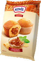 Мини-маффины Ковис с вареной сгущёнкой 200г