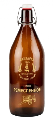 Пиво светлое б/а н/ф Афанасий Ремесленное 1л ст/б