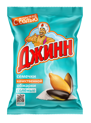 Семечки Джинн жареные с морской солью 140г