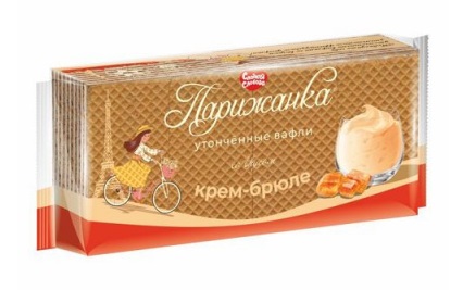 Вафли Парижанка Крем-Брюле 210г