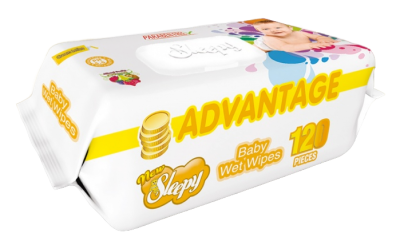Салфетки влаж детские Слипи Advantage А120
