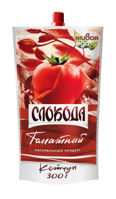 Кетчуп Слобода Томатный 300г д/п
