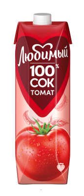Сок Любимый Томат с солью 0,97л