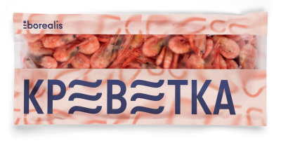 Креветка северная в/м Бореалис 120/150 750г