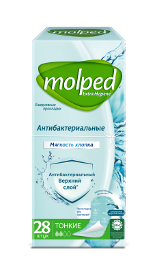 Прокладки ежед Молпед Антибактериальные А28
