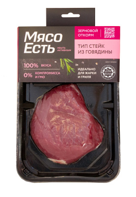 Тип стейк из говядины Мясо есть! охл 200г