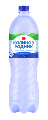 Вода минеральная природная столовая Калинов Родник газ 1,5 л.