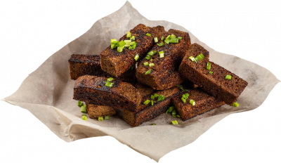 Сухари чесночные к пиву ржаные