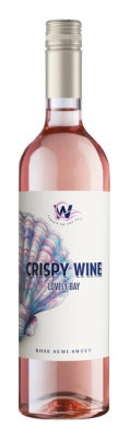 Вино Криспи Вайн Лавли Бэй роз п/сл 0,75л 9,5-11,5%