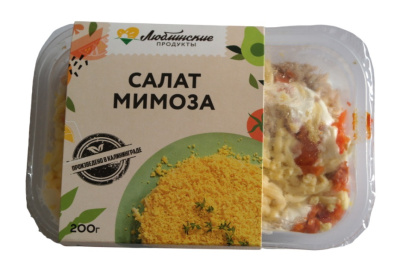 Салат Мимоза г/уп Люблинские продукты 200г