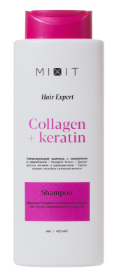 Шампунь Миксит Hair Expert 400мл Ламинирующий