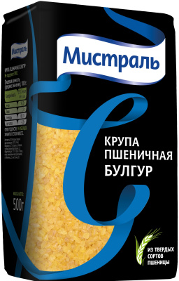 Крупа Булгур Мистраль 500г