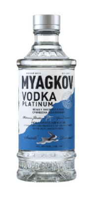 Водка Мягков Платиновая 0,5л 40%