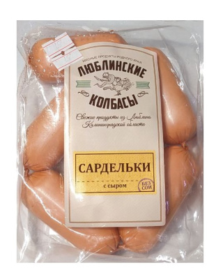 Сардельки с сыром ЛП 400г